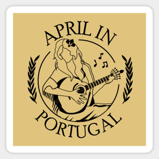 April in Portugal Sticker